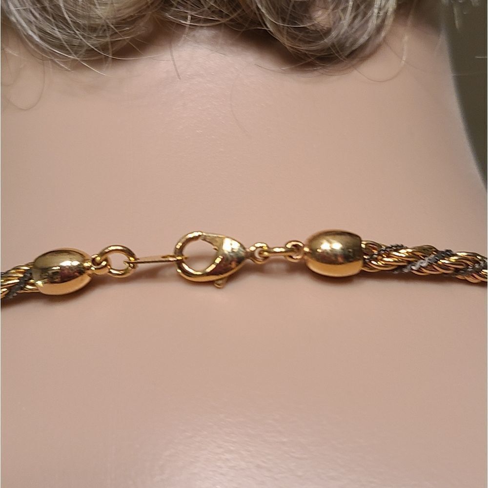 Vintage Two Tone Rope Chain - Picture 7 of 11
